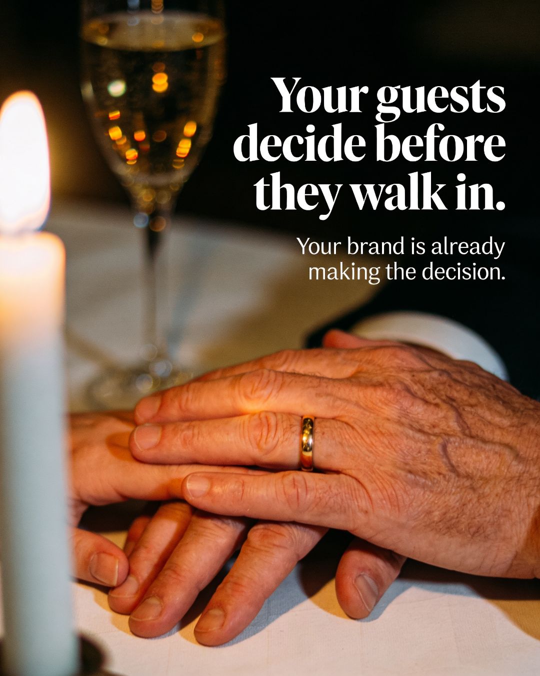 Restaurant branding campaign creative